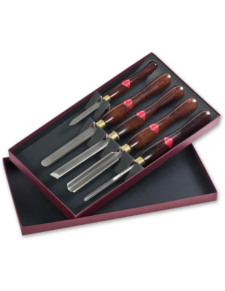 Henry Taylor HSS Turning Tool Set 🪚 Премиум оборудване за дървообработка | JetTools.bg