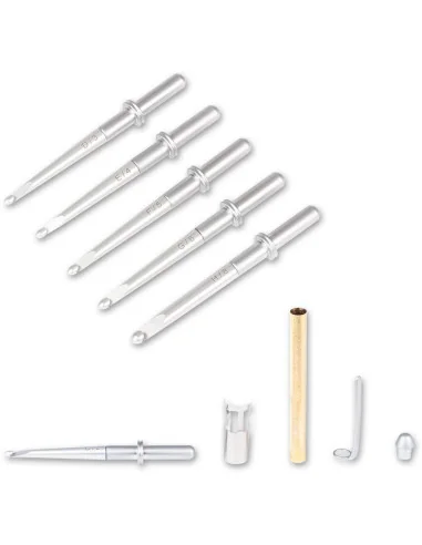 Interchangeable Crochet Hook Kit Set 🪚 Премиум оборудване за дървообработка | JetTools.bg