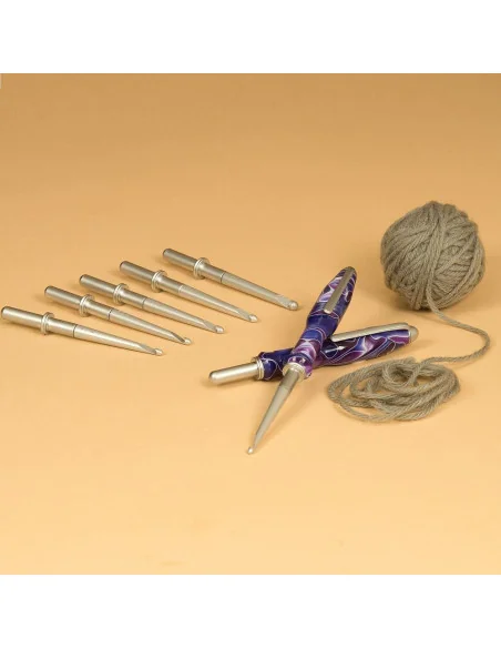 Interchangeable Crochet Hook Kit Set 🪚 Премиум оборудване за дървообработка | JetTools.bg