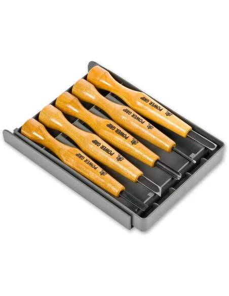 Power Grip Japanese Carving Set 5pce 🪚 Premium Woodworking Equipment | JetTools.bg