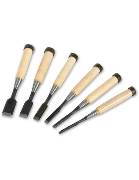 Japanese 6 Piece Oire Nomi Chisel Set 🪚 Premium Woodworking Equipment | JetTools.bg