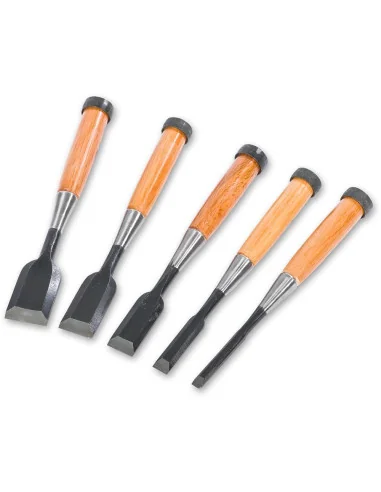 Ice Bear 5 Piece Japanese Oire Nomi Special Alloy Chisel Set 🪚 Premium Woodworking Equipment | JetTools.bg