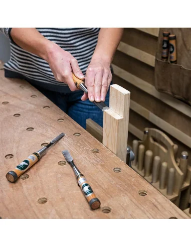 Ice Bear 5 Piece Japanese Oire Nomi Special Alloy Chisel Set 🪚 Premium Woodworking Equipment | JetTools.bg