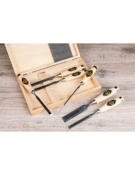 Kirschen 1101 6 Piece Bevel Edge Chisel Set 🪚 Premium Woodworking Equipment | JetTools.bg