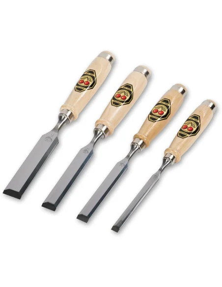 Kirschen 1181 4 Piece Bevel Edge Chisel Set 🪚 Premium Woodworking Equipment | JetTools.bg