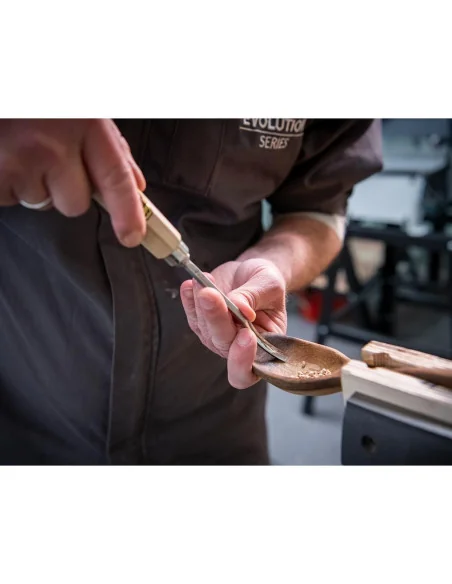 Kirschen Short Bent Gouge No.27, 6 Sweep 🪚 Premium Woodworking Equipment | JetTools.bg