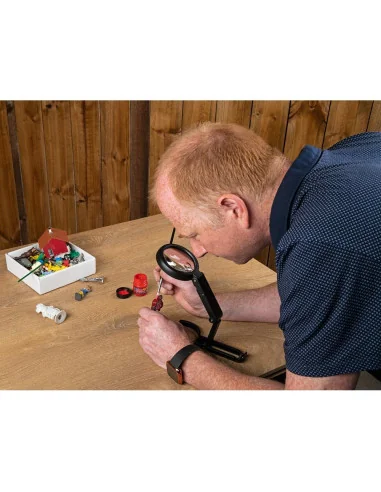 LightCraft Handheld LED Magnifier & Stand 🪚 Премиум оборудване за дървообработка | JetTools.bg