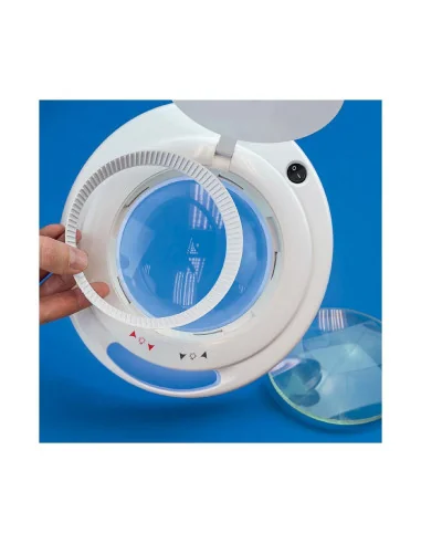 LightCraft LED Professional Magnifier Lamp with Multiple Light Setting 🪚 Premium Woodworking Equipment | JetTools.bg