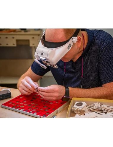 Lightcraft Professional LED Headband Magnifier 🪚 Премиум оборудване за дървообработка | JetTools.bg