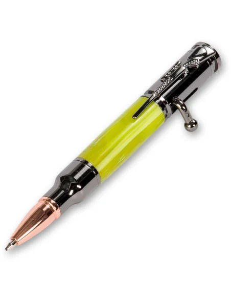 Mini Gun Metal Bolt Action Pen Kit 🪚 Премиум оборудване за дървообработка | JetTools.bg