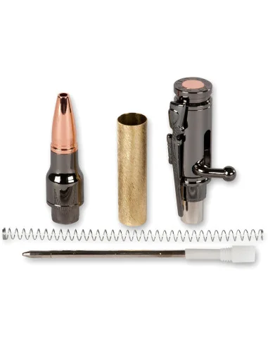 Mini Gun Metal Bolt Action Pen Kit 🪚 Премиум оборудване за дървообработка | JetTools.bg