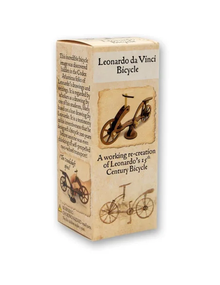 Mini Wooden Kit - Leonardo da Vinci Bicycle 🪚 Premium Woodworking Equipment | JetTools.bg