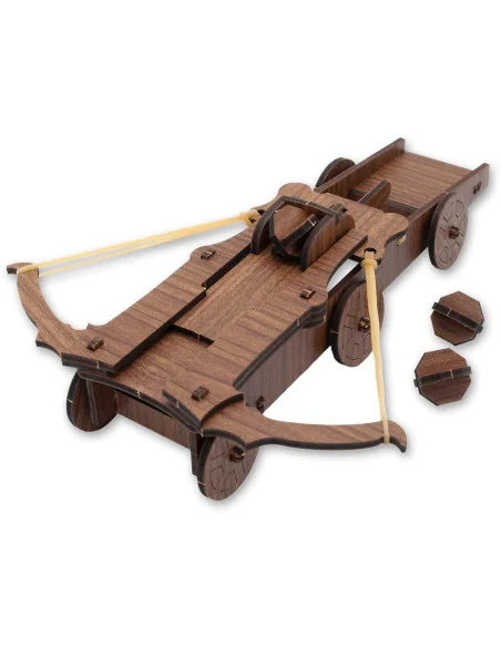 Mini Wooden Kit - Leonardo da Vinci Crossbow 🪚 Premium Woodworking Equipment | JetTools.bg