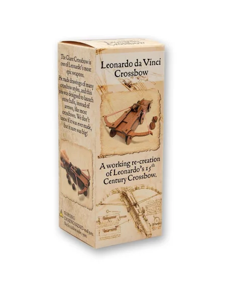 Mini Wooden Kit - Leonardo da Vinci Crossbow 🪚 Premium Woodworking Equipment | JetTools.bg