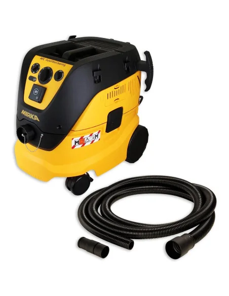 Mirka 1230M AFC Wet & Dry Extractor (M Class) with Hose 🪚 Premium Woodworking Equipment | JetTools.bg