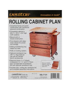 Veritas Rolling Cabinet Plans 🪚 Premium Woodworking Equipment | JetTools.bg