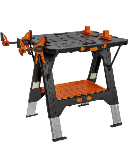 Pony Pro E‑Z Clamp™ Heavy Duty Folding Worktable 🪚 Премиум оборудване за дървообработка | JetTools.bg
