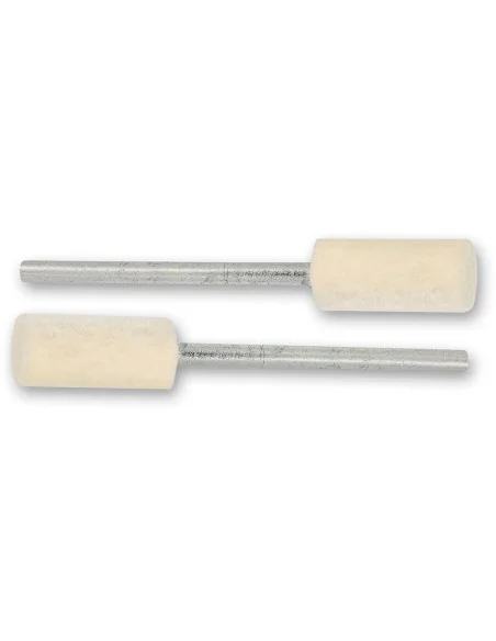 PROXXON Felt Polishing Cylinder Tips (Pkt 2) 🪚 Premium Woodworking Equipment | JetTools.bg