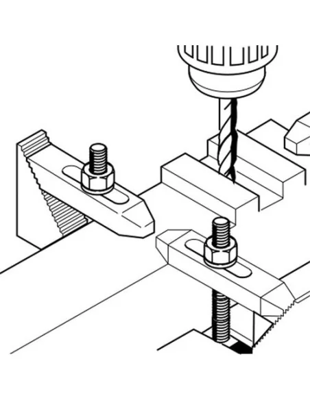 Proxxon Step Clamp Set 🪚 Премиум оборудване за дървообработка | JetTools.bg