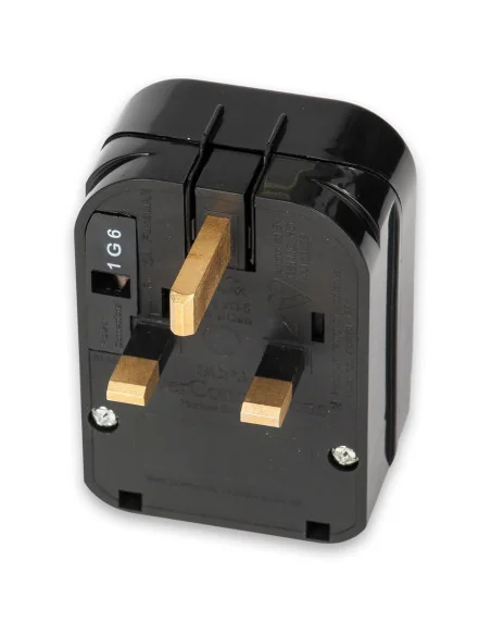 Euro Schuko Plug to UK Plug Adaptor 🪚 Premium Woodworking Equipment | JetTools.bg