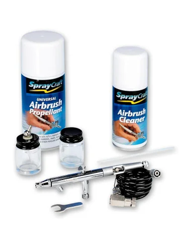 SprayCraft SP50K Dual Action Airbrush Kit 🪚 Premium Woodworking Equipment | JetTools.bg
