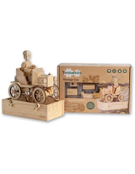Timberkits Advanced Kit - Vintage Car 🪚 Premium Woodworking Equipment | JetTools.bg