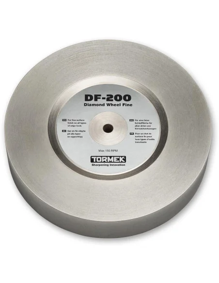 Tormek DF-200 Diamond Wheel Fine - 200mm 🪚 Премиум оборудване за дървообработка | JetTools.bg