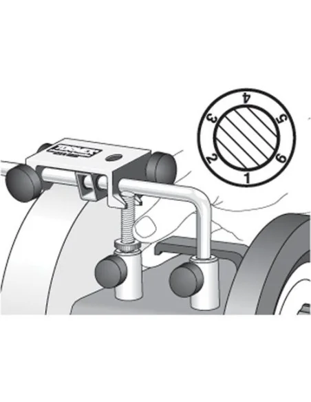 Tormek TT-50 Diamond Truing Device with Screw Feed 🪚 Premium Woodworking Equipment | JetTools.bg