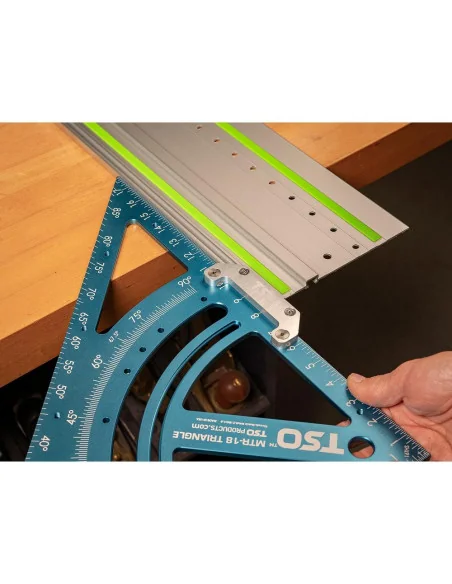 TSO Triangle to Guide Rail Adapter 61-525 🪚 Премиум оборудване за дървообработка | JetTools.bg