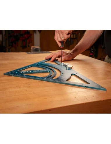 TSO Triangle to Guide Rail Adapter 61-525 🪚 Премиум оборудване за дървообработка | JetTools.bg