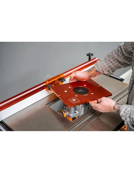 UJK 10mm Pre-Drilled Router Table Insert for Triton TRA001 🪚 Premium Woodworking Equipment | JetTools.bg