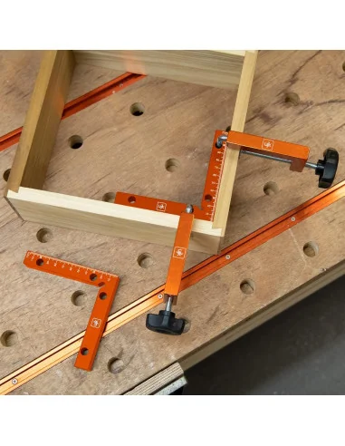 UJK Assembly Squares with Clamping Holes (Pkt 2) 🪚 Премиум оборудване за дървообработка | JetTools.bg