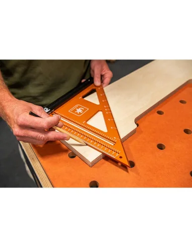 UJK Professional Woodworker's Marking Square - 250mm (Cosmetic) *Outlet* 🪚 Premium Woodworking Equipment | JetTools.bg