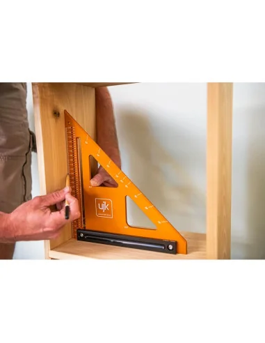 UJK Professional Woodworker's Marking Square - 250mm (Cosmetic) *Outlet* 🪚 Premium Woodworking Equipment | JetTools.bg