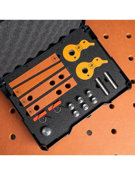 UJK Work Holding Accessory Kit In T-LOC Case 🪚 Premium Woodworking Equipment | JetTools.bg