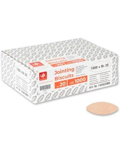 UJK Solid Beech Biscuit No 20 (Pkt 1,000) 🪚 Премиум оборудване за дървообработка | JetTools.bg
