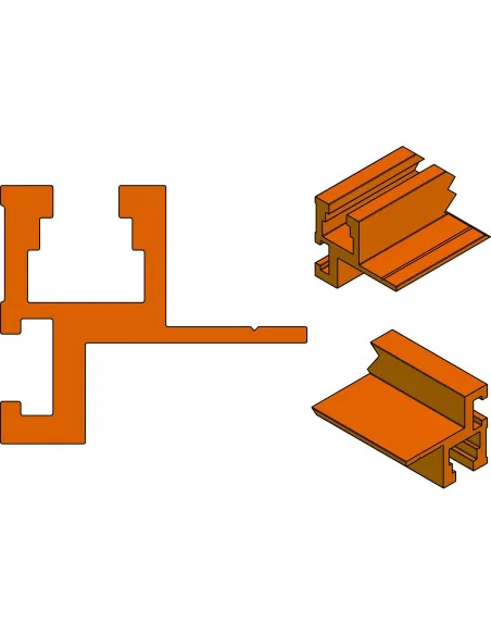 UJK T-Track for Track & Stop Kit 🪚 Premium Woodworking Equipment | JetTools.bg