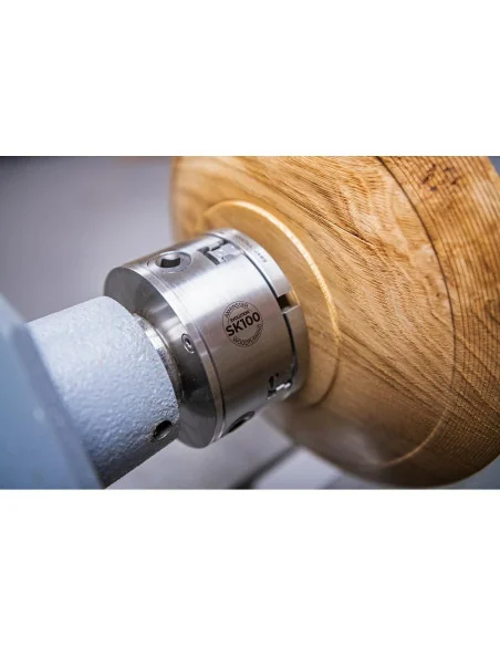 Axminster Woodturning Evolution SK100 Chuck M33 x 3.5mm Euro ASR Groove *Outlet* 🪚 Premium Woodworking Equipment | JetTools.bg