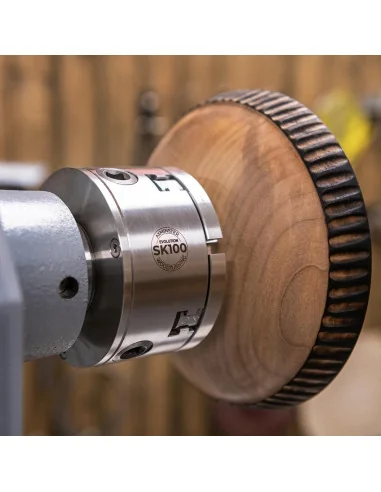 Axminster Woodturning Evolution SK100 Chuck M33 x 3.5mm Euro ASR Groove *Outlet* 🪚 Premium Woodworking Equipment | JetTools.bg
