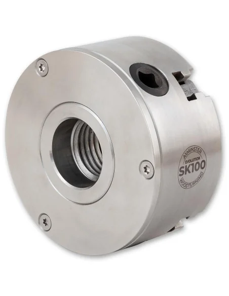 Axminster Woodturning Evolution SK100 Chuck M33 x 3.5mm Euro ASR Groove *Outlet* 🪚 Premium Woodworking Equipment | JetTools.bg
