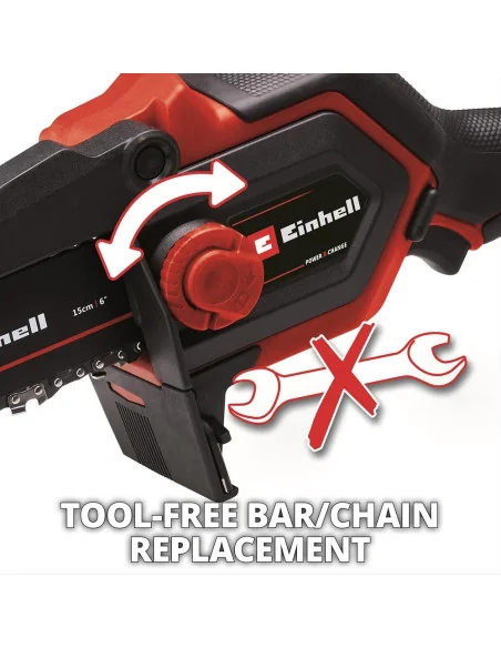 Einhell GE-PS18/15Li BL-Pruning Chain Saw 18V (Body Only) 🪚 Премиум оборудване за дървообработка | JetTools.bg