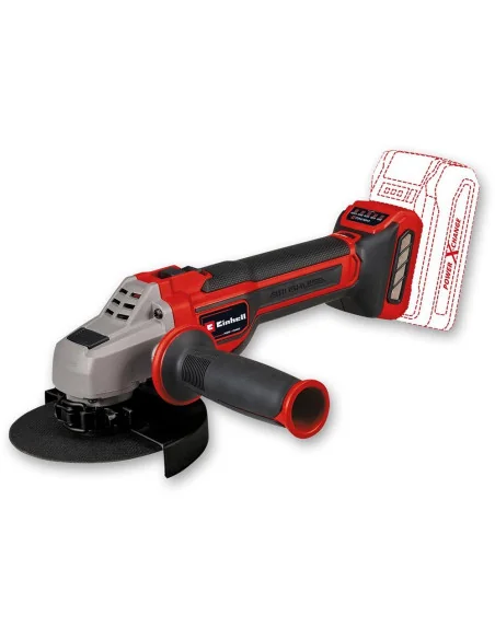 Einhell TP-AG 18/125 CE Q Li Pro Angle Grinder 18V (Body Only) 🪚 Премиум оборудване за дървообработка | JetTools.bg