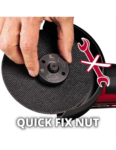 Einhell TP-AG 18/125 CE Q Li Pro Angle Grinder 18V (Body Only) 🪚 Премиум оборудване за дървообработка | JetTools.bg