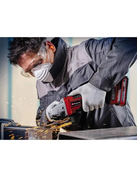 Einhell TP-AG 18/125 CE Q Li Pro Angle Grinder 18V (Body Only) 🪚 Премиум оборудване за дървообработка | JetTools.bg