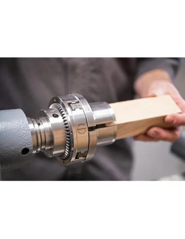 Axminster Woodturning Discovery GK100 Chuck & Backplate 🪚 Premium Woodworking Equipment | JetTools.bg