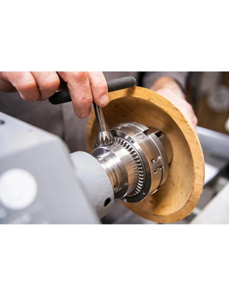 Axminster Woodturning Discovery GK100 Chuck & Backplate 🪚 Premium Woodworking Equipment | JetTools.bg