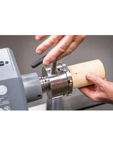 Axminster Woodturning Discovery SK100 Chuck & Backplate 🪚 Premium Woodworking Equipment | JetTools.bg