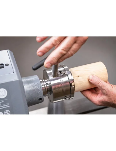 Axminster Woodturning Discovery SK100 Chuck & Backplate 🪚 Premium Woodworking Equipment | JetTools.bg