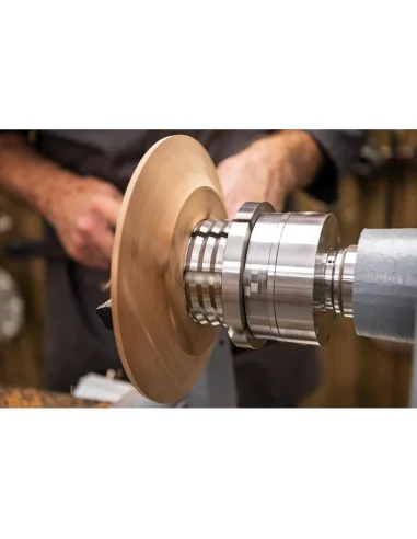 Axminster Woodturning Discovery SK100 Chuck & Backplate 🪚 Premium Woodworking Equipment | JetTools.bg