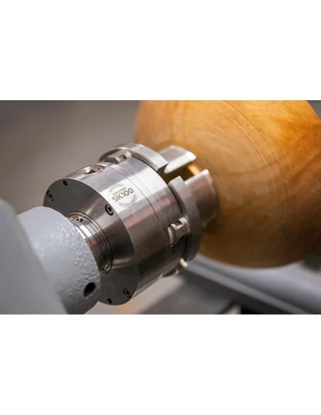 Axminster Woodturning Discovery SK100 Chuck & Backplate 🪚 Premium Woodworking Equipment | JetTools.bg